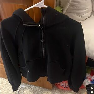 Black Zip-Up Scuba Lululemon